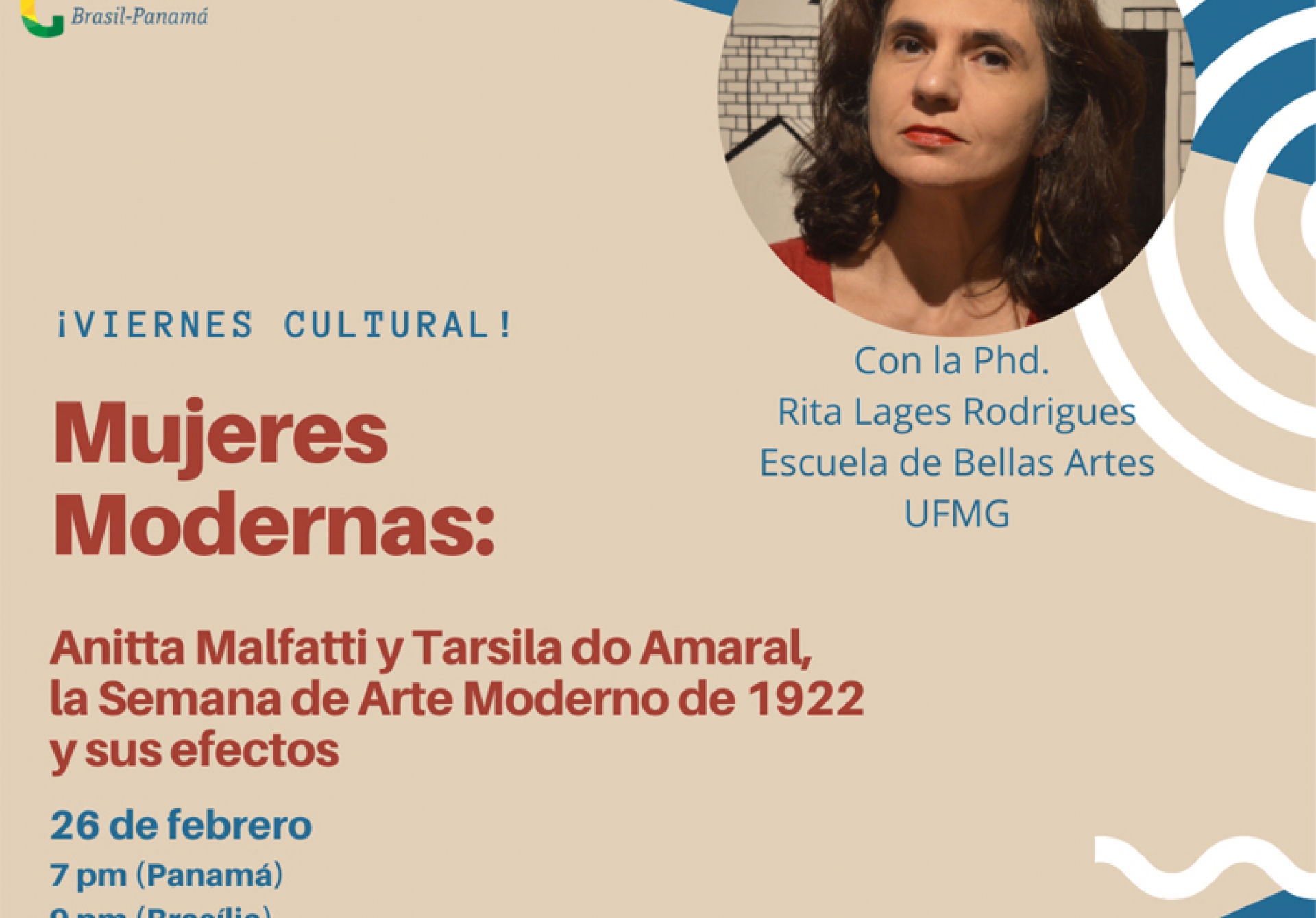 Mujeres Modernas: el próximo ¡Viernes Cultural! 